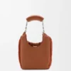 Mini Squeeze Bag in Beaded Leather Mini Squeeze Bag in Beaded Leather