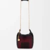 Mini Squeeze Bag in Beaded Leather Mini Squeeze Bag in Beaded Leather