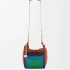 Mini Squeeze Bag in Beaded Leather Mini Squeeze Bag in Beaded Leather