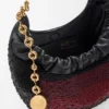 Mini Squeeze Bag in Beaded Leather Mini Squeeze Bag in Beaded Leather