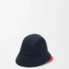 Multi-Brim Bucket Hat in Cotton Canvas Multi-Brim Bucket Hat in Cotton Canvas