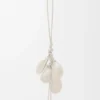 Multi Shell Charm in Leather Multi Shell Charm in Leather