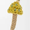 Mushroom Charm in Cord Mushroom Charm in Cord