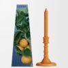 Orange Blossom wax candleholder