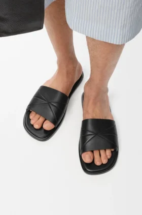 Origami Slide in Soft Calfskin