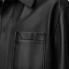 Overshirt in Nappa Lambskin Overshirt in Nappa Lambskin