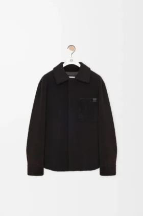 Overshirt in Shearling