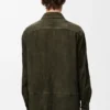 Overshirt in Suede Goatskin Overshirt in Suede Goatskin