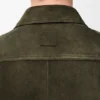 Overshirt in Suede Goatskin Overshirt in Suede Goatskin