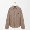 Overshirt in Wool and Llama Blend Overshirt in Wool and Llama Blend