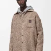 Overshirt in Wool and Llama Blend Overshirt in Wool and Llama Blend