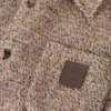 Overshirt in Wool and Llama Blend Overshirt in Wool and Llama Blend
