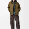 Padded Jacket in Technical Cotton Padded Jacket in Technical Cotton