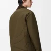 Padded Overshirt in Technical Shell