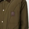 Padded Overshirt in Technical Shell