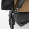 Panta Medium Flamenco Clutch in Shiny Calfskin