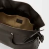 Panta Medium Flamenco Clutch in Shiny Calfskin