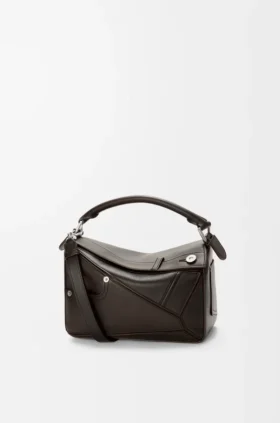 Panta Small Puzzle Bag in Shiny Calfskin
