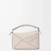 Panta Small Puzzle Bag in Shiny Calfskin Panta Small Puzzle Bag in Shiny Calfskin