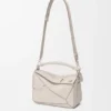 Panta Small Puzzle Bag in Shiny Calfskin Panta Small Puzzle Bag in Shiny Calfskin