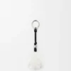 Paw Charm in Shearling and Calfskin Paw Charm in Shearling and Calfskin