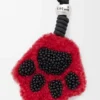 Paw Charm in Shearling and Calfskin Paw Charm in Shearling and Calfskin