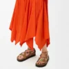 Pebble Beads Fussbett Sandal in Nappa Lambskin Pebble Beads Fussbett Sandal in Nappa Lambskin