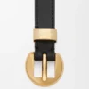 Pebble Belt in Smooth Calfskin Pebble Belt in Smooth Calfskin