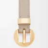 Pebble Belt in Smooth Calfskin Pebble Belt in Smooth Calfskin