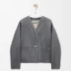 Pebble Cardigan in Shearling Pebble Cardigan in Shearling