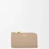 Pebble Coin Cardholder in Shiny Nappa Calfskin