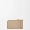 Pebble Coin Cardholder in Shiny Nappa Calfskin
