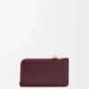 Pebble Coin Cardholder in Shiny Nappa Calfskin