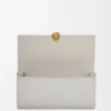 Pebble Continental Wallet in Shiny Nappa Calfskin