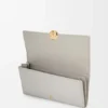 Pebble Continental Wallet in Shiny Nappa Calfskin