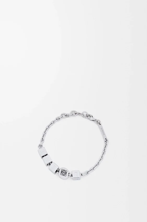 Pebble Cube Bracelet in Sterling Silver Pebble Cube Bracelet in Sterling Silver