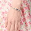 Pebble Cube Bracelet in Sterling Silver Pebble Cube Bracelet in Sterling Silver