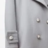 Pebble Peacoat in Wool Pebble Peacoat in Wool