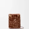 Pebble Pouch in Printed Shearling Pebble Pouch in Printed Shearling