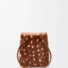 Pebble Pouch in Printed Shearling Pebble Pouch in Printed Shearling