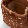Pebble Pouch in Printed Shearling Pebble Pouch in Printed Shearling