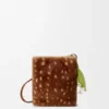 Strawberry Flower Charm in Classic Calfskin Strawberry Flower Charm in Classic Calfskin
