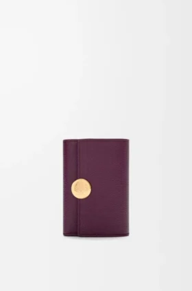 Pebble Small Vertical Wallet in Pebble Grained Calfskin