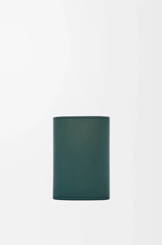 Pebble Small Vertical Wallet in Shiny Nappa Calfskin Pebble Small Vertical Wallet in Shiny Nappa Calfskin
