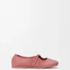 Pebble Soft Ballerina in Nappa Lambskin