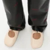 Pebble Soft Ballerina in Nappa Lambskin