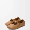 Pebble Soft Ballerina in Nappa Lambskin