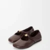 Pebble Soft Ballerina in Nappa Lambskin