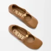 Pebble Soft Ballerina in Nappa Lambskin