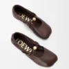 Pebble Soft Ballerina in Nappa Lambskin